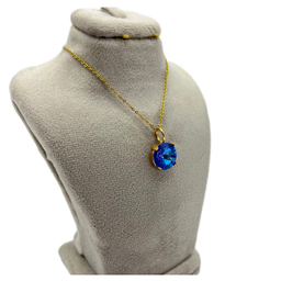 گردنبند طرح سواروسکی مدل امگا کلاسیک