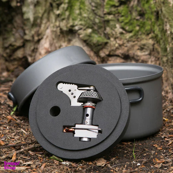 ست سرشعله و ظروف سفری کووآ مدل Solo Lite