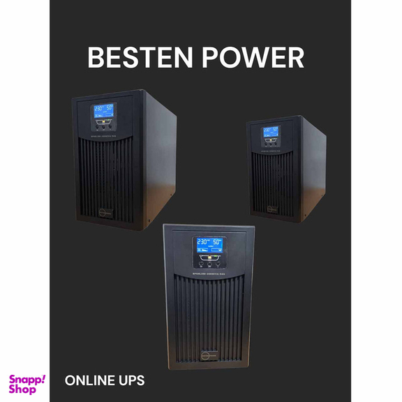 یو پی اس بستن پاور مدل BPONLINE-3000VA-9Ah ظرفیت 3000VA به همراه باتری داخلی