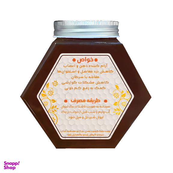 عسل گون گز طبیب وزن ۱ کیلوگرم