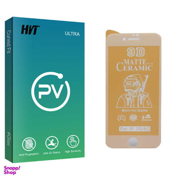 محافظ صفحه نمایش سرامیکی  اچ وی تی مدل PV glass مناسب برای گوشی موبایل اپل iphone 7 / 8
