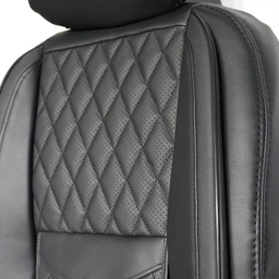 روکش صندلی خودرو سوشیانت مدل TURIN مناسب برای پژو 206 همراه با پشت گردنی