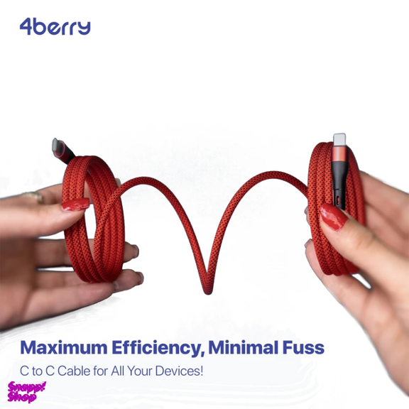 کابل Type-C فوربری مدل Magnetic KS-CC01-60W طول 1 متر