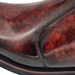 بوت مردانه چرم ریباری مدل X1 رنگ قهوه ای عسلی