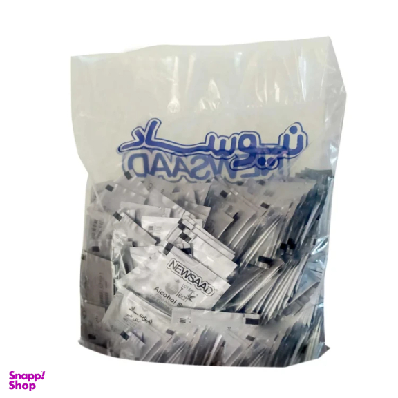 دستمال الکلی نیوساد کد 4 بسته 100 عددی