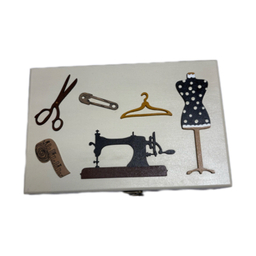 جعبه ملزومات خیاطی مدل 022