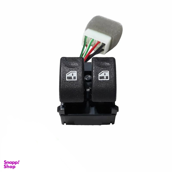 کلید 2 پل شیشه بالابر راننده خودرو چیکال مدل P-281 مناسب برای ساینا