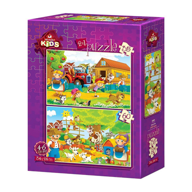 پازل 35 و 60 تکه آرت پازل مدل (5583) The Farm Life