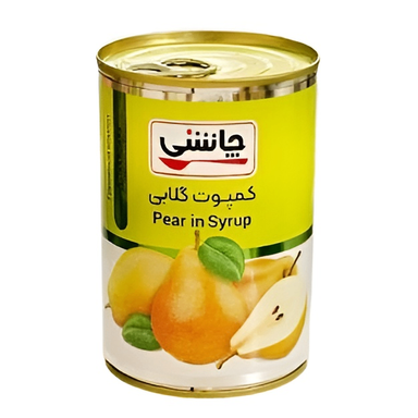 کمپوت گلابی چاشنی وزن 420 گرم