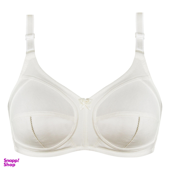 سوتین زنانه لین مدل بدون فنر کد 4680-419 رنگ شیری