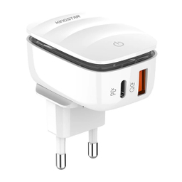 شارژر دیواری 20 وات کینگ استار مدل KW193C PD به همراه کابل USB-C