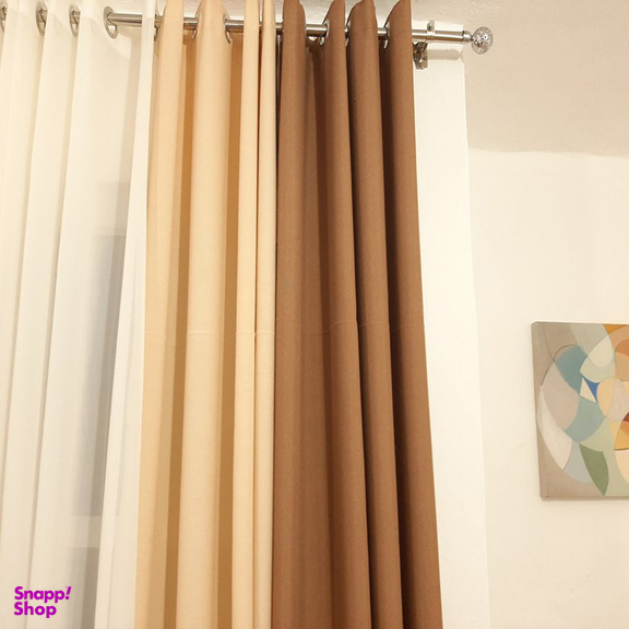 پرده فوروارد مدل حریر SILK EFFECTIVE سایز 280 × 150 سانتی متر