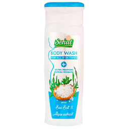 شامپو بدن صحت مدل جلبک و نمک دریایی وزن 300 گرم