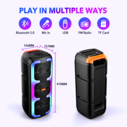 اسپیکر بلوتوثی قابل حمل پرودا مدل Bom Box 800