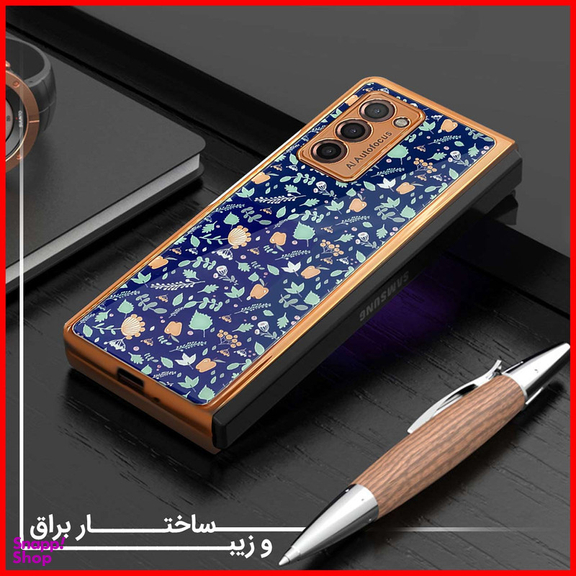 کاور جی کی کی طرح Flower 03 مناسب برای گوشی موبایل سامسونگ  Galaxy Z Fold2