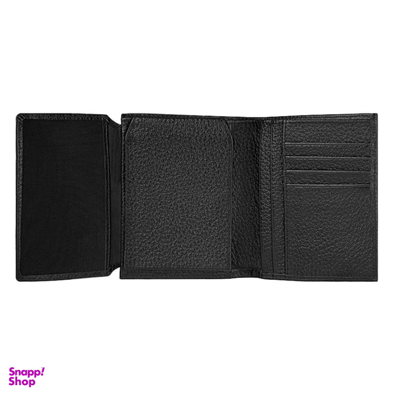 کیف پول مردانه نوین چرم مدل سه آلبوم اسرار کد Fm- PE2529