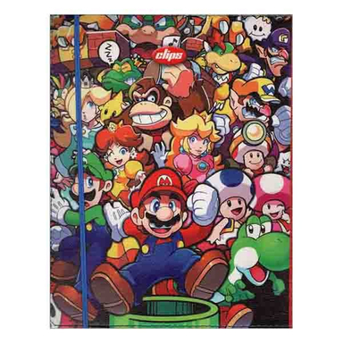 دفتر کلاسوری 100 برگ کلیپس مدل 02-PU-1428