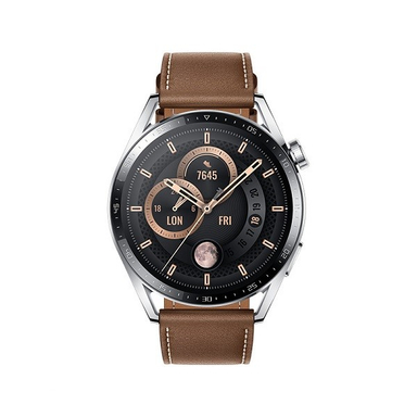 ساعت هوشمند بند چرمی هوآوی مدل Watch GT3 46mm