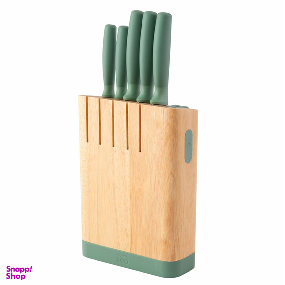 ست چاقوی آشپزخانه 6 پارچه برگهف مدل LEO FOREST