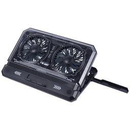 پایه خنک کننده لپ تاپ 2 فن RGB دی نت مدل DT-50