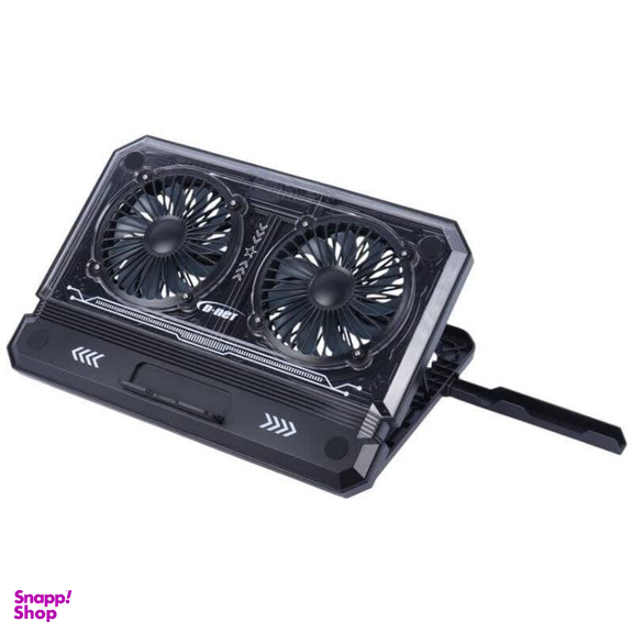 پایه خنک کننده لپ تاپ 2 فن RGB دی نت مدل DT-50