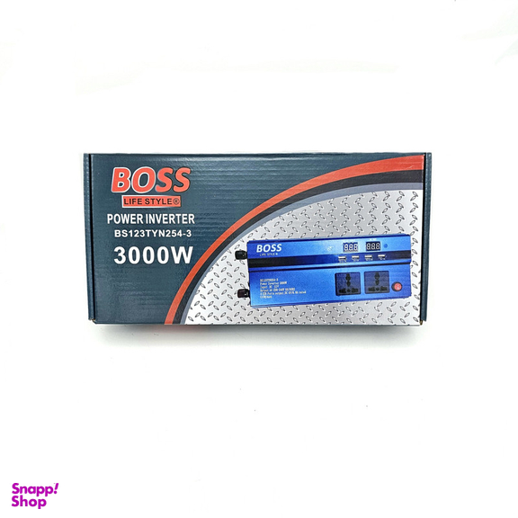 مبدل برق خودرو باس مدل BS123 TYN254-3 ظرفیت 3000 وات