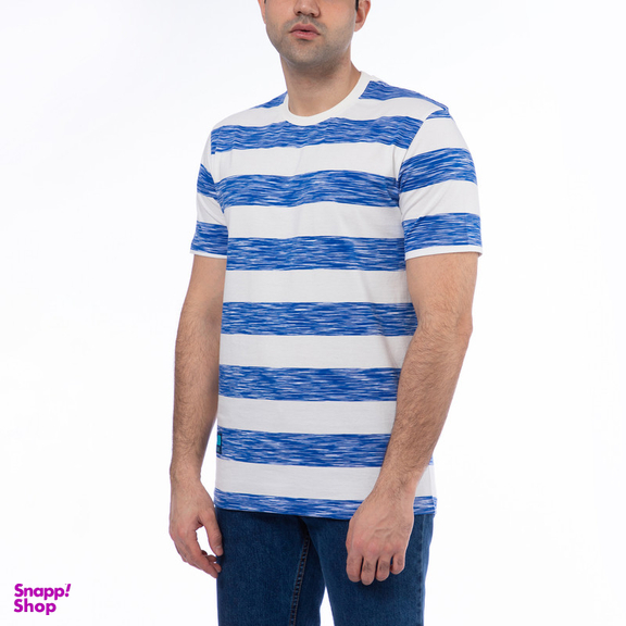 تیشرت آستین کوتاه مردانه باینت مدل 2261790 رنگ آبی