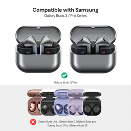 کاور کیس هدفون سامورایی مدل QUAD-19 مناسب برای سامسونگ Galaxy Buds 3 Pro / Galaxy Buds 3