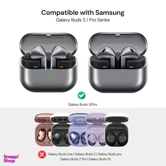 کاور کیس هدفون سامورایی مدل QUAD-19 مناسب برای سامسونگ Galaxy Buds 3 Pro / Galaxy Buds 3