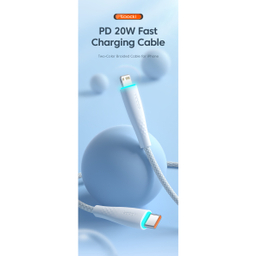 کابل دیتا USB-C به Lightning توکی مدل BMH05 طول 2 متر