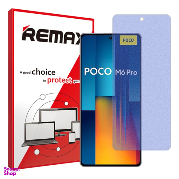 محافظ صفحه نمایش مات گوشی موبایل آنتی بلو ریمکس مناسب شیائومی Poco M6 Pro 4G