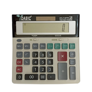 ماشین حساب کاسیک کد DR-2140TW