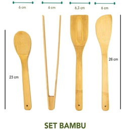 سرویس ابزار آشپزی آرو مدل TR-0955 مجموعه 4 عددی