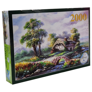 پازل 2000 تکه رینگ مدل کلبه طبیعت