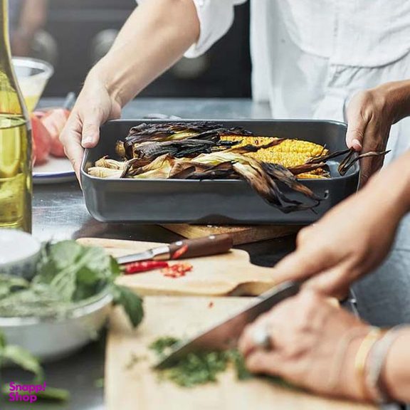 ظرف سرو مرغ و استیک ایکیا کد 444 مجموعه 2 عددی