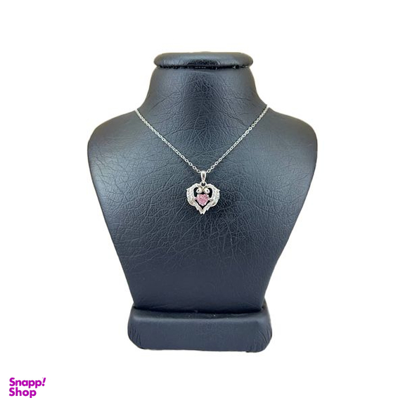 گردنبند نقره زنانه سواروسکی مدل جغد قلب ظریف کد 347981