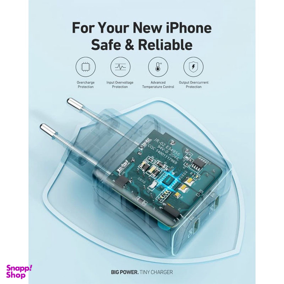 شارژر دیواری 20 وات آکی مدل PA-R1S