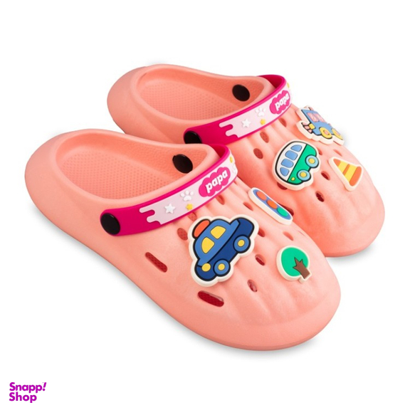 صندل بچگانه پاپا مدل هانی رنگ کالباسی