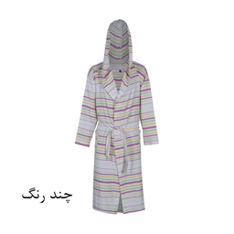 حوله پالتویی ابراهیمی یزد مدل راه راه سایز 120 سانتی‌متر
