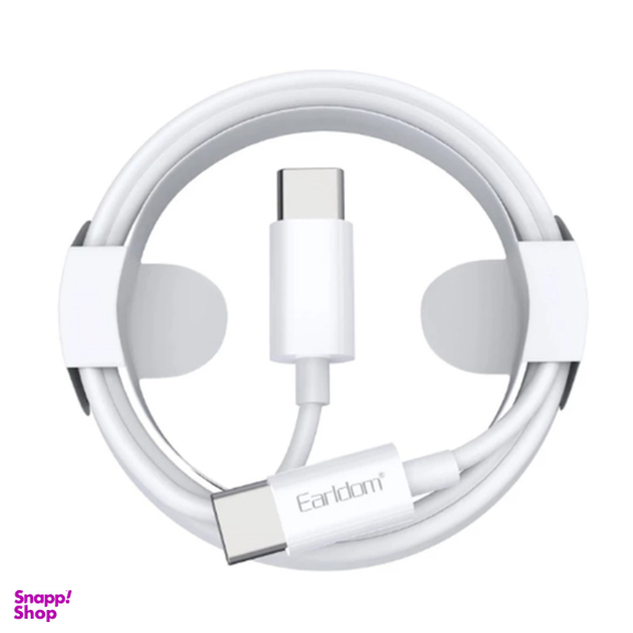 کابل فست شارژ دو سر Type-C ارلدام مدل PD Charging Cable EC-166 طول 1 متر