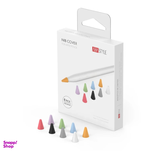 محافظ سری قلم لمسی آهااستایل مدل PT107 مناسب اپل سری یک و دو مجموعه 8 عددی