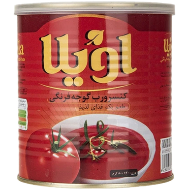 رب گوجه فرنگی اویلا وزن 800 گرم