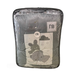 سرویس خواب کودک 5 تکه مادرکر مدل خرس و خرگوش کد 125