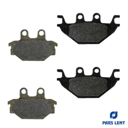 لنت ترمز عقب موتورسیکلت لنت پارس کد 50032 مناسب اس وای ام NA 180