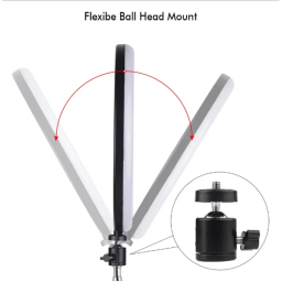 رینگ لایت مدل QX-330A به همراه سه پایه