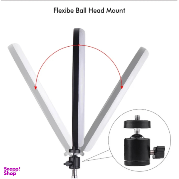 رینگ لایت مدل QX-330A به همراه سه پایه
