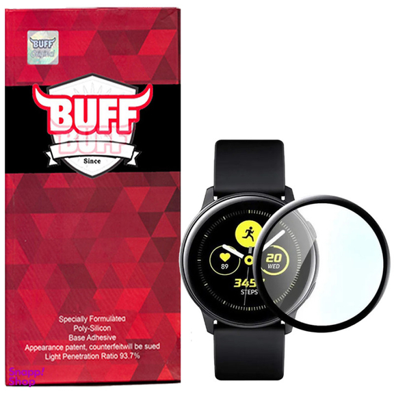 محافظ صفحه نمایش بوف مدل FullGlue Flexible مناسب برای ساعت هوشمند سامسونگ Galaxy Watch 4/5 /Active 2/1 40mm
