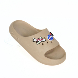 دمپایی زنانه شیما مدل travel رنگ کرم