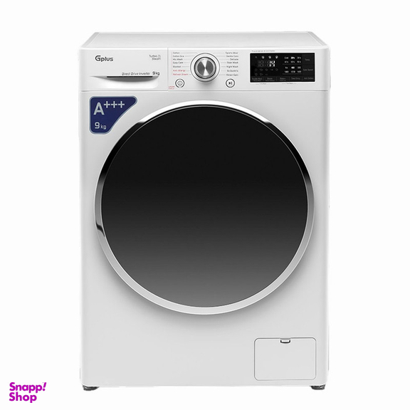 ماشین لباسشویی اتوماتیک جی پلاس مدل GWM-P99W ظرفیت 9 کیلوگرم