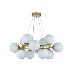 لوستر 12 شعله آرام مدل حباب 810